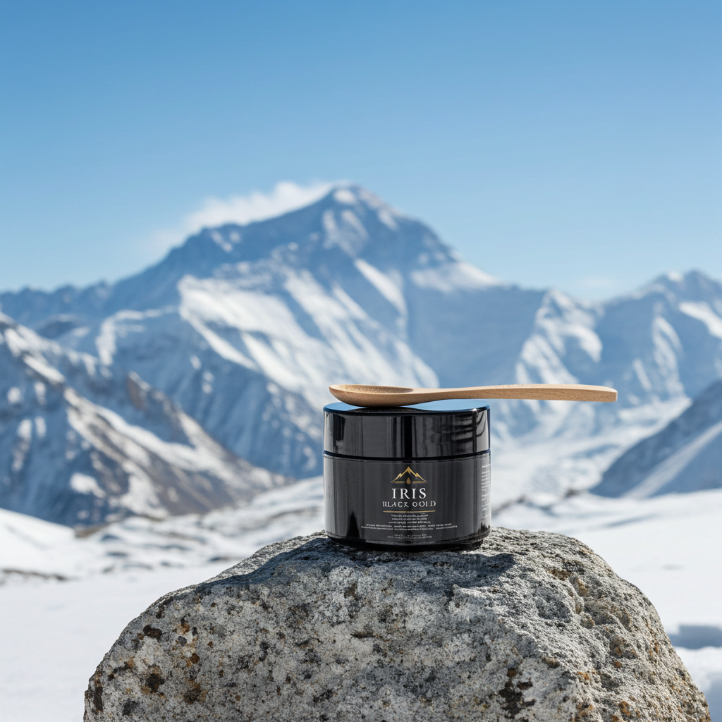 Shilajit Reinharz 60g | Im Spanischen Labor Getestet | IRIS BLACK GOLD